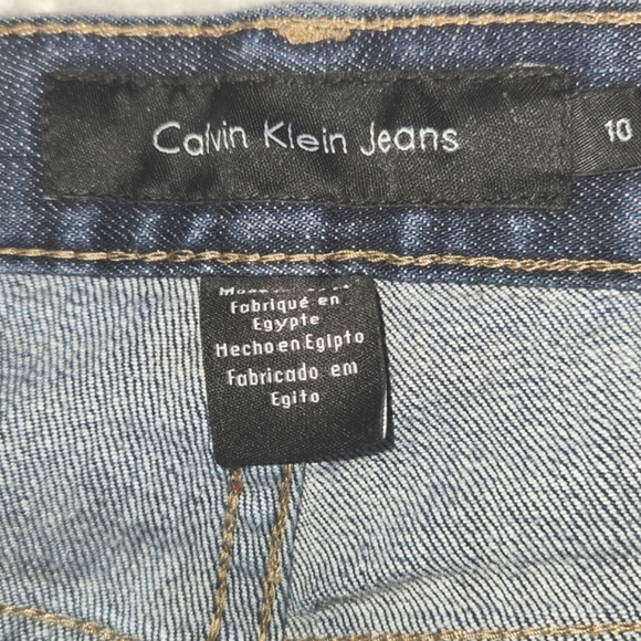 CALVIN KLEIN WOMENS JEANS    FLARE FIT SIZE 10 - Picture 4 of 15